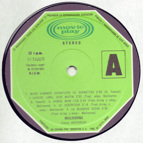 Malicorne - Malicorne | Movieplay (17.1522/2) - 3