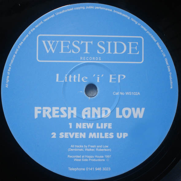 Fresh & Low - Little 'i' EP | West Side Records (WS102)