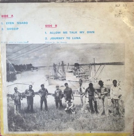 Burstic Kingsley Bassey & His Professional Pioneers Dance Band - Gossip | Ben (BLP 015) - 2