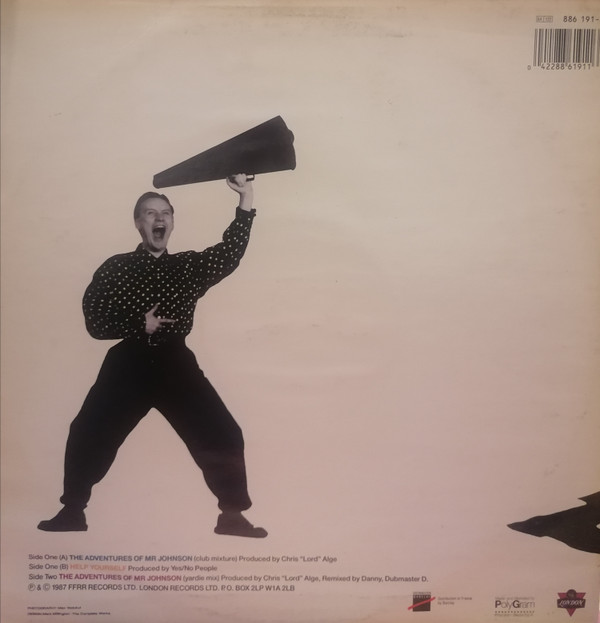 Yes/No People - The Adventures Of Mr Johnson | London Records (886 191-1)