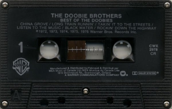 The Doobie Brothers - Best Of The Doobies | Warner Bros. Records (CWX-2978) - 3