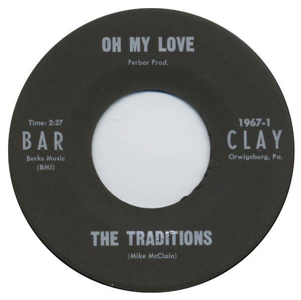 The Traditions - Oh My Love / Girls | Barclay (1967-1)