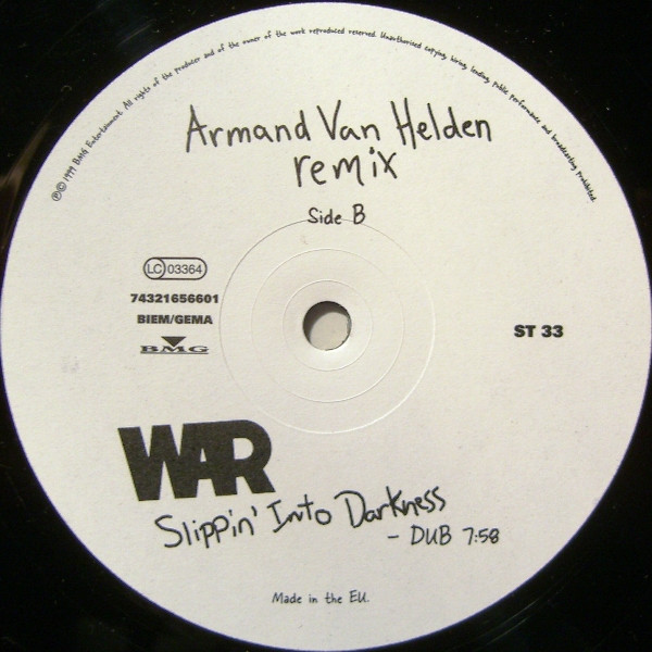 War - Slippin' Into Darkness (Armand Van Helden Remixes) | BMG (74321656601) - 4