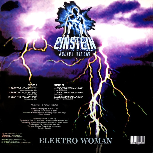 Einstein Doctor DJ - Elektro Woman | Plastika (PLA 3023) - 2