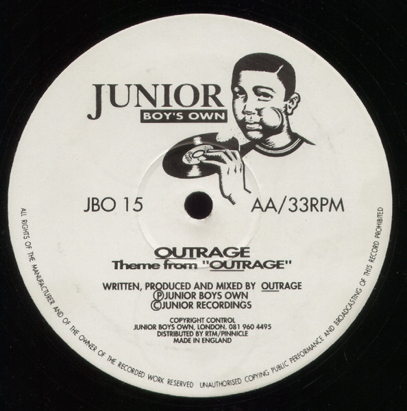 Outrage - Theme From Outrage | Junior Boy's Own (JBO 15) - 2