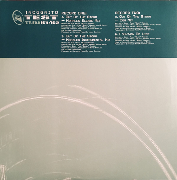 Incognito - Out Of The Storm | Talkin' Loud (TLDJ 51/52) - main