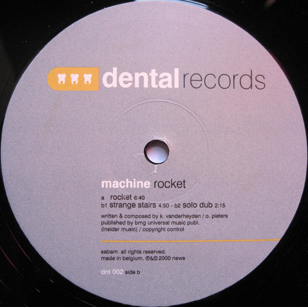 Machine - Rocket | Dental Records (dnt 002) - 3