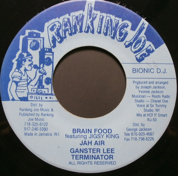 Jigsy King , Jah Air , Gangster Lee & Terminator - Brain Food | Ranking Joe Music (RJ-50)
