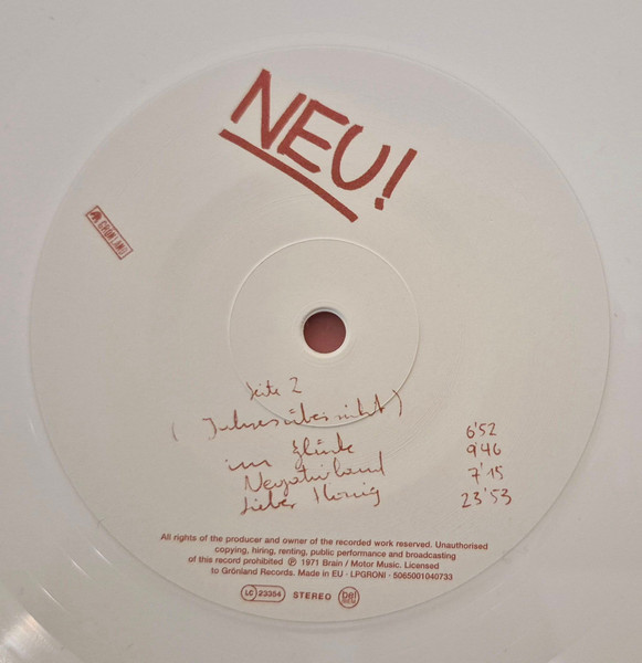 Neu! - Neu! | Grönland Records (LPGRONI) - 4