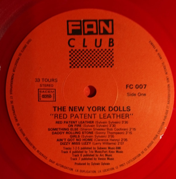 New York Dolls - Red Patent Leather | Fan Club (FC 007)