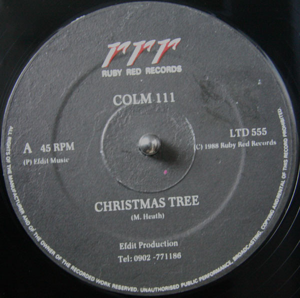 Colm III - Christmas Tree (Acid Cracker) | Ruby Red Records (LTD 555) - main