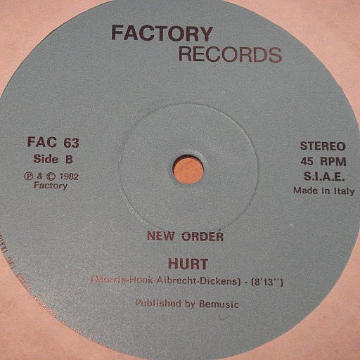New Order - Temptation | Factory (FAC 63) - 4