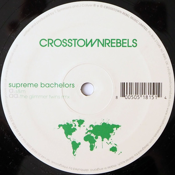 Supreme Bachelors - S&M | Crosstown Rebels (CRM 003) - main