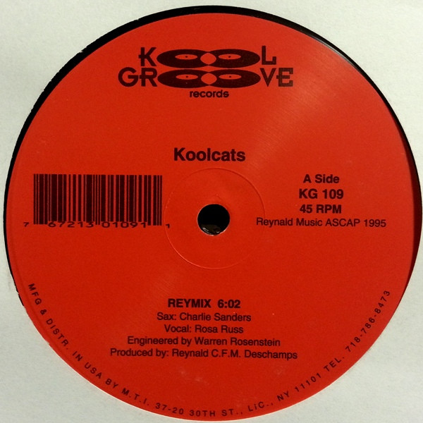 Reynald C.F.M. Deschamps - Koolcats | Kool Groove Records (KG 109)