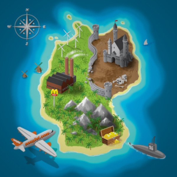 Various - Uncanny Vacation | Uncanny Valley (UVAC01) - main