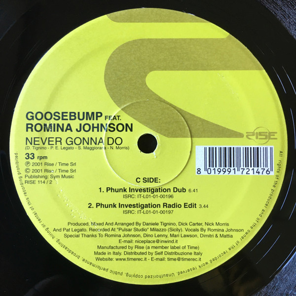 Goosebump - Never Gonna Do | Rise (RISE 114) - 5