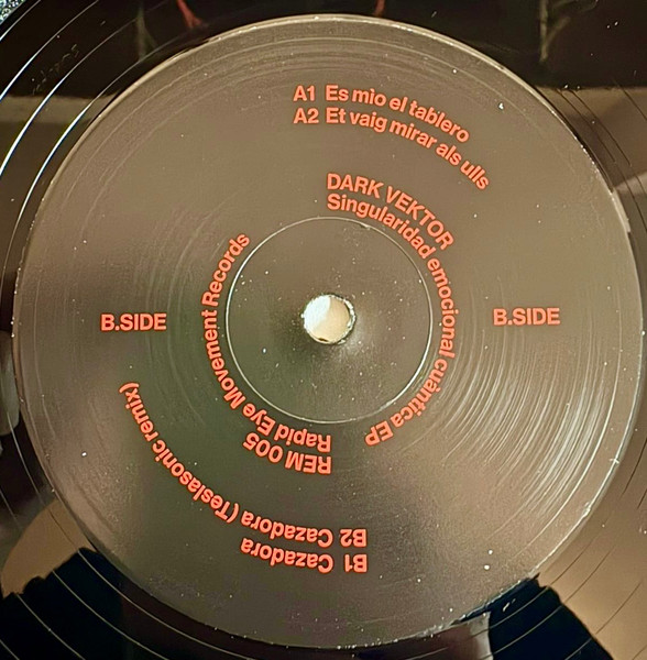 Dark Vektor - Singularidad Emocional Cuántica EP | REM Records (REM005) - 2