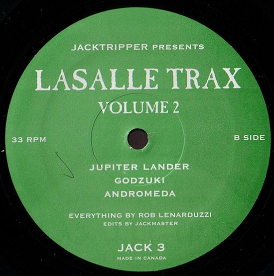 Jacktripper - Lasalle Trax Volume 2 | Jack (JACK 3) - 2