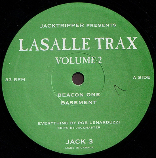 Jacktripper - Lasalle Trax Volume 2 | Jack (JACK 3)