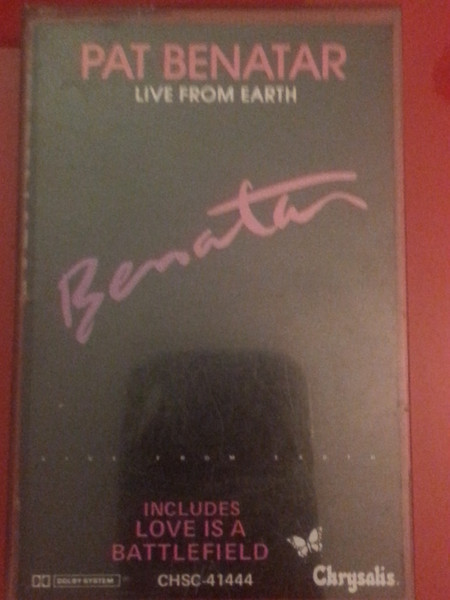 Pat Benatar - Live From Earth | Chrysalis (CHSC 41444)