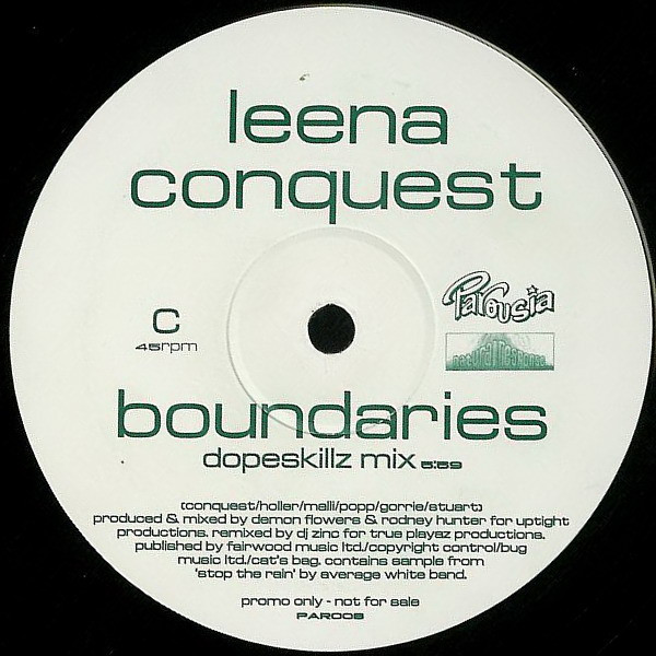 Leena Conquest - Boundaries | Parousia (PAR 008) - main