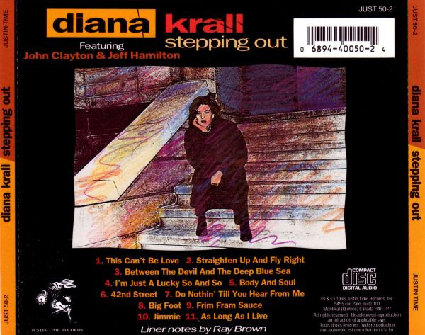 Diana Krall - Stepping Out | Justin Time (JUST 50-2)