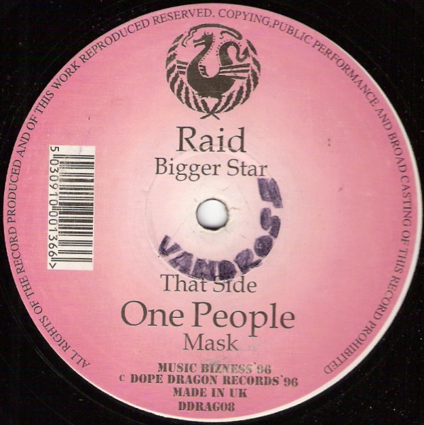 Mask / Bigger Star - One People / Raid | Dope Dragon (DDRAG08)
