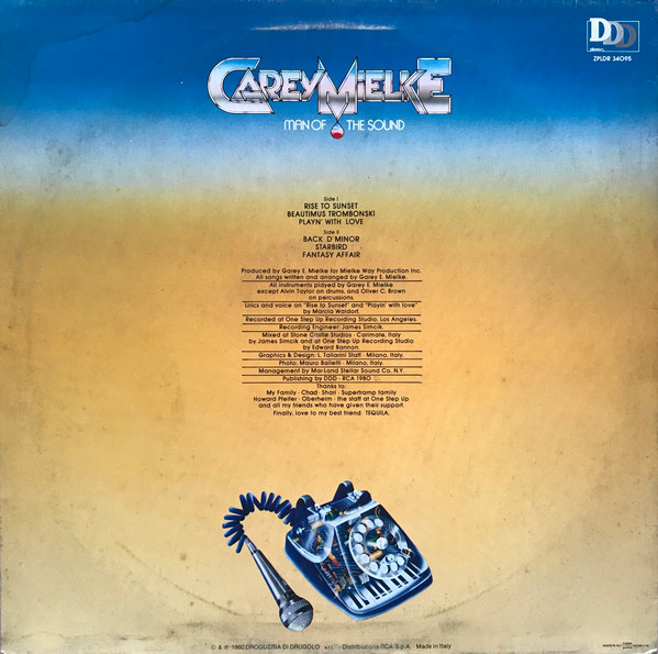 Garey Mielke - Man Of The Sound | DDD (ZPLDR 34095)