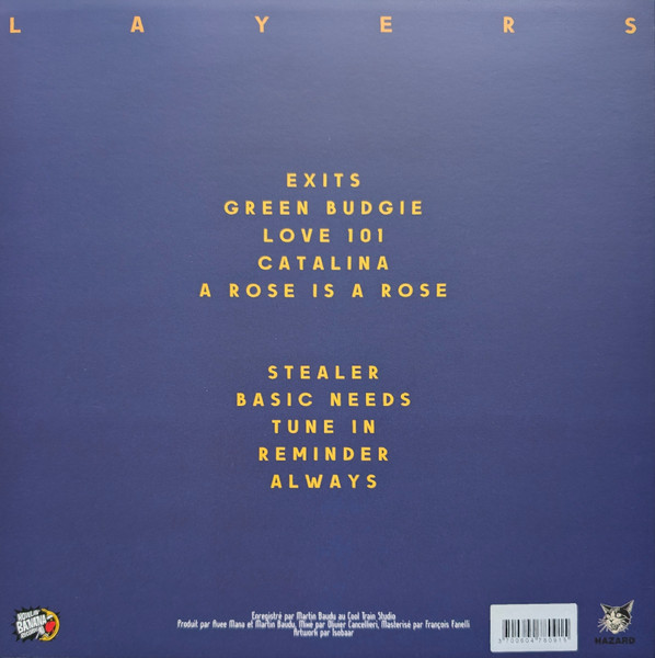 Avee Mana - Layers | Howlin' Banana Records (HB145) - 2 Avee Mana - Layers | Howlin' Banana Records (HB145) - 2