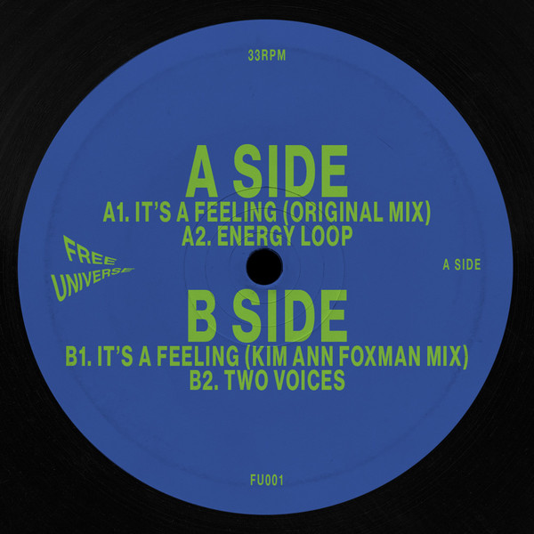 Gee Dee - It's A Feeling | FREE UNIVERSE (FU001)