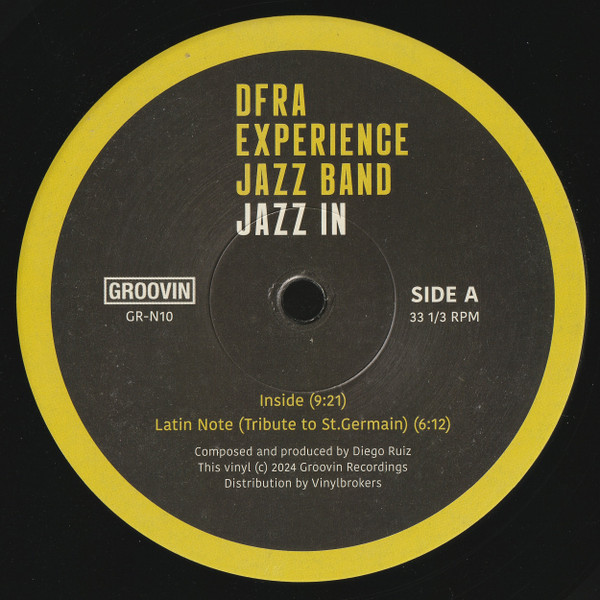 DFRA - Jazz In | Groovin Recordings (GR-N10) - 3 DFRA - Jazz In | Groovin Recordings (GR-N10) - 3