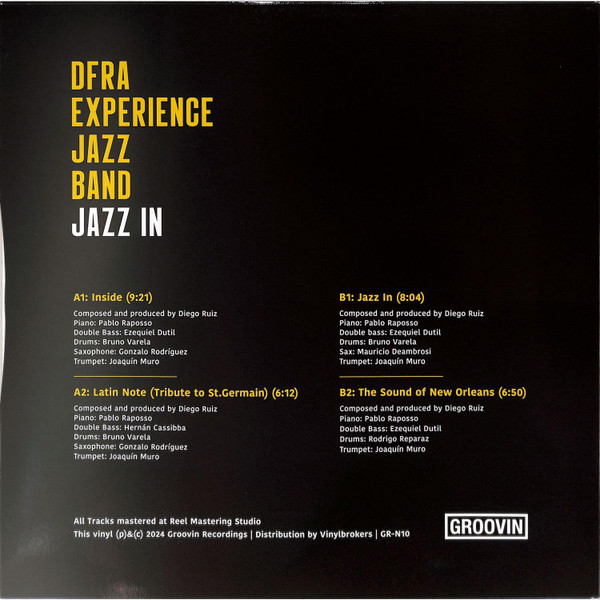 DFRA - Jazz In | Groovin Recordings (GR-N10) - 2 DFRA - Jazz In | Groovin Recordings (GR-N10) - 2
