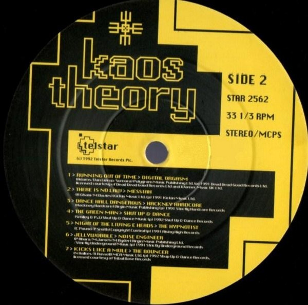 Various - Kaos Theory | Telstar (STAR 2562) - 4