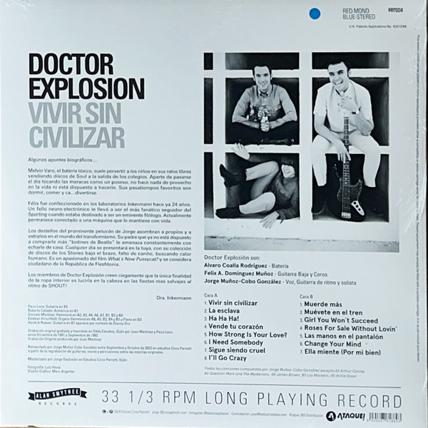 Doctor Explosion - Vivir Sin Civilizar | Discos Circo Perrotti (PRT004) - 2 Doctor Explosion - Vivir Sin Civilizar | Discos Circo Perrotti (PRT004) - 2