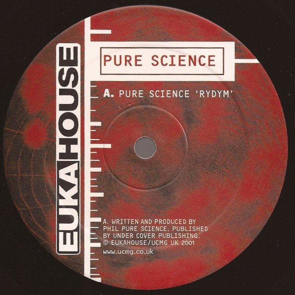 Pure Science / Kurtis Blow - Rydym / The Breaks | Eukahouse (EUHO 040-6) - main