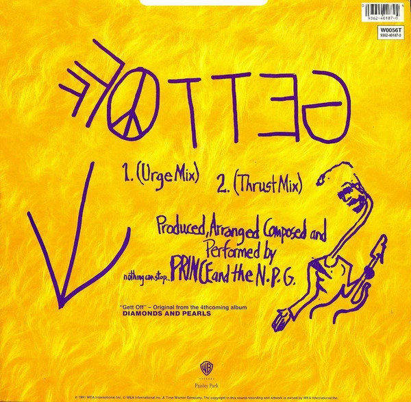 Prince And The New Power Generation - Gett Off | Paisley Park (W0056T) - 2