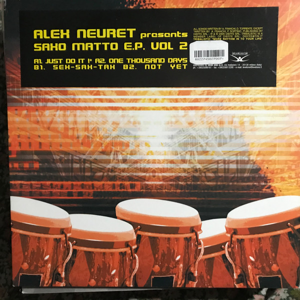 Alex Neuret - Presents Saxo Matto EP Vol 2. | Tribalistik (TRIBALISTIC 15)