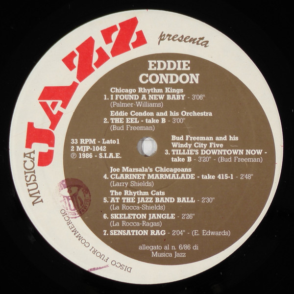 Eddie Condon - Eddie Condon | Musica Jazz (2MJP 1042) - 3 Eddie Condon - Eddie Condon | Musica Jazz (2MJP 1042) - 3