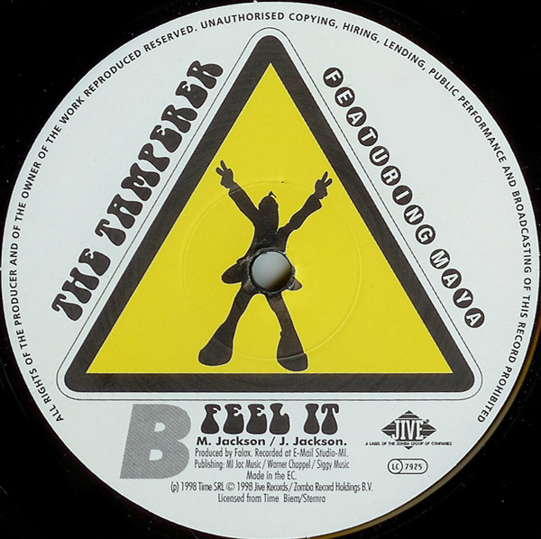 The Tamperer Featuring Maya - Feel It | Jive (0530036) - 2