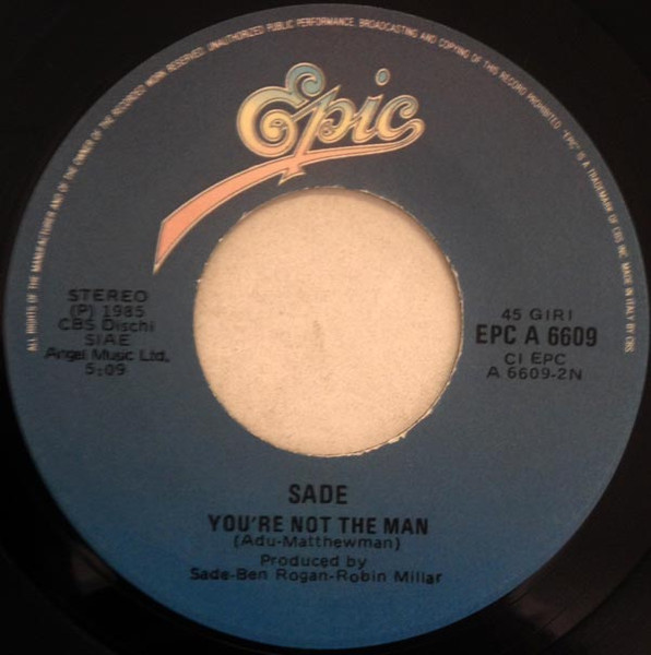 Sade - The Sweetest Taboo | Epic (EPC A 6609) - 4