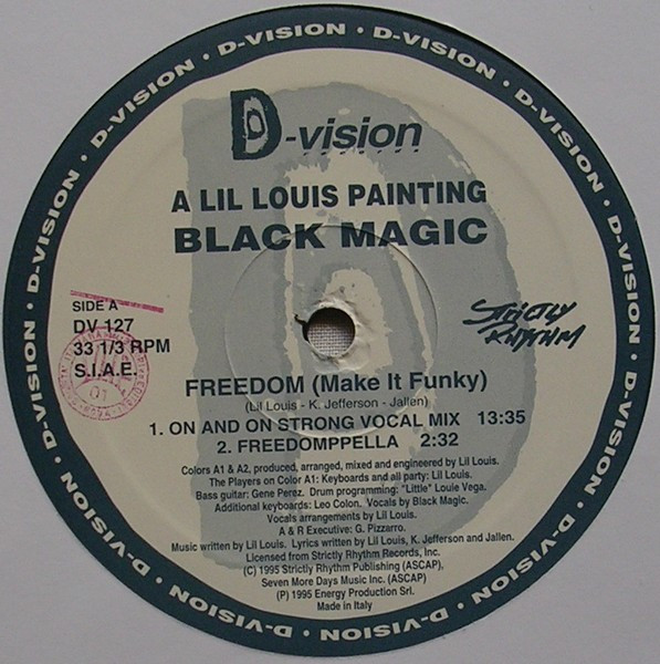 Black Magic - Freedom (Make It Funky) | D:vision Records (DV 127)