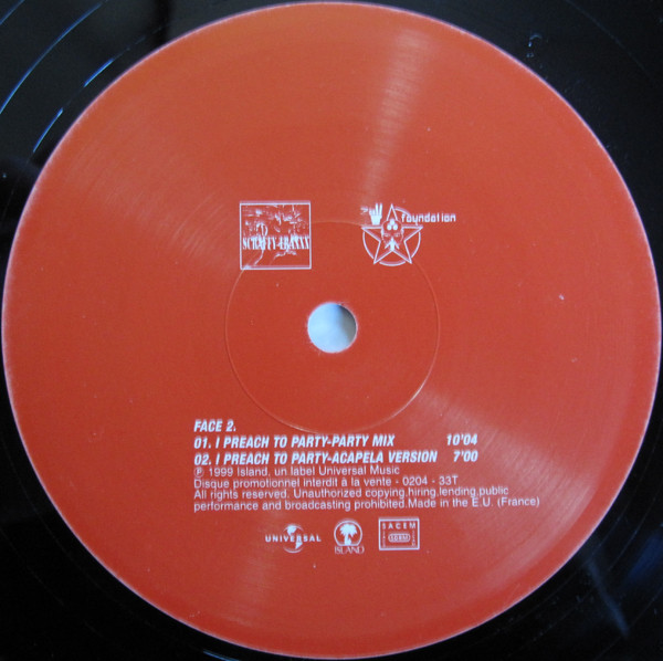 Pills - I Preach To Party | Island Records (0204) - 2