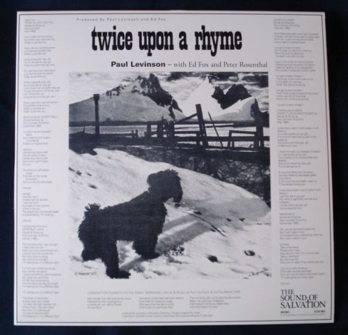 Paul Levinson - Twice Upon A Rhyme | The Sound Of Salvation (SOS 001) - main