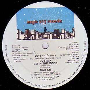 David Sea - Love C.O.D. | Magic City Records (MCR-003) - 2 David Sea - Love C.O.D. | Magic City Records (MCR-003) - 2