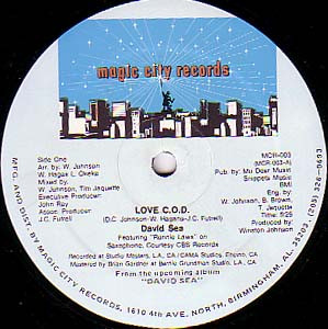 David Sea - Love C.O.D. | Magic City Records (MCR-003) - main David Sea - Love C.O.D. | Magic City Records (MCR-003) - main