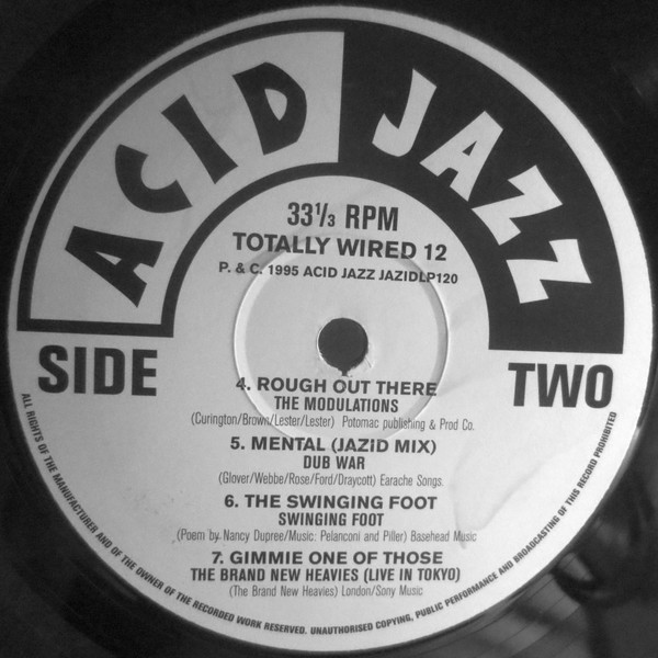 Various - Totally Wired 12 | Acid Jazz (JAZIDLP120) - 3