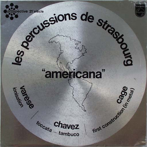 Les Percussions De Strasbourg - Americana | Philips (6526 017) - main
