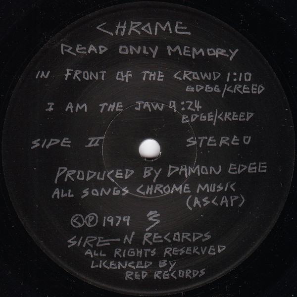 Chrome - Read Only Memory | Siren Records (DE·SEC·444) - 4