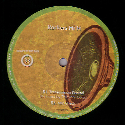 Rockers Hi-Fi - Transmission Central | Groove Attack Productions (4018939101169) - 3