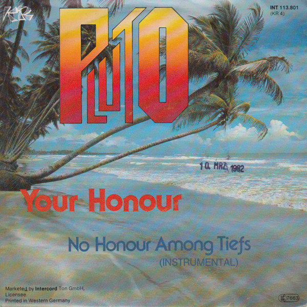 Pluto Shervington - Your Honour | KR (INT 113.801)